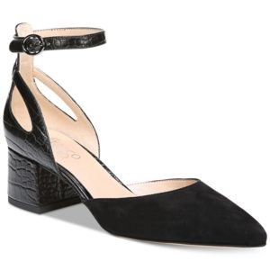 Franco Sarto Caleigh Ankle-Strap Pumps Women's Shoes