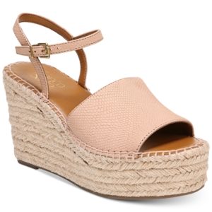 Franco Sarto Tula Platform Espadrille Wedge Sandals Women's Shoes