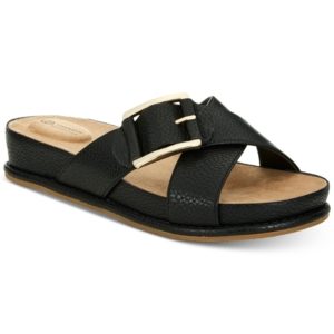 Giani Bernini Balii Slide-On Memory Foam Wedge Sandals, Created for Macy's Women's Shoes