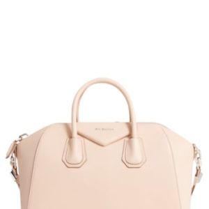 Givenchy 'Medium Antigona' Sugar Leather Satchel - Beige