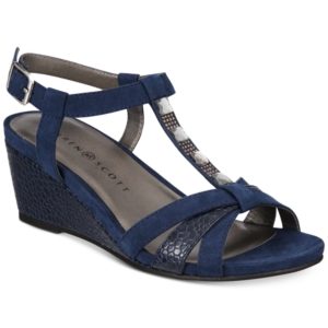 Karen Scott Clarita Wedge Sandals, Created for Macy's Women's Shoes