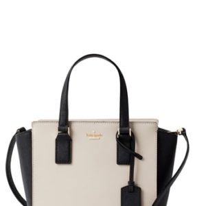 Kate Spade New York Cameron Street - Small Hayden Leather Satchel - Beige