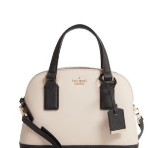 Kate Spade New York Cameron Street Small Lottie Leather Bag - Beige