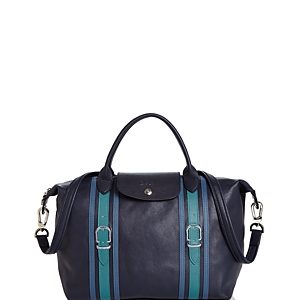 Longchamp Le Pliage Medium Strap Detail Handbag