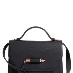 Mackage Keeley Leather Satchel - Black