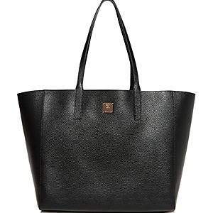 Mcm Wandel Medium Reversible Leather Shopper