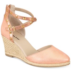 Rialto Campari Espadrille Wedge Sandals Women's Shoes