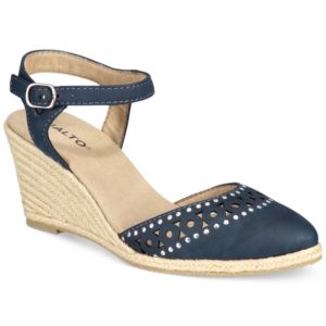 Rialto Constance Espadrille Wedge Sandals Women's Shoes