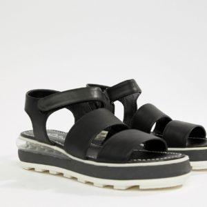 Sixty Seven Flatform Heeled Sandals - Black