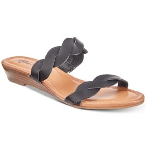 Style & Co Wennde Slip-On Wedge Sandals, Created For Macy's Women's Shoes