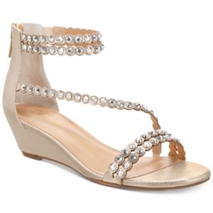 Thalia Sodi Tachani Wedge Dress Sandals, Created For Macy's Women's Shoes