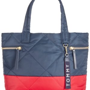 Tommy Hilfiger Quilted Colorblocked Shopper