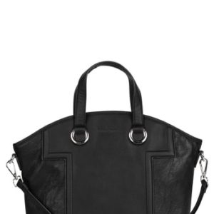 Urban Originals Silver Lining Vegan Leather Satchel - Black