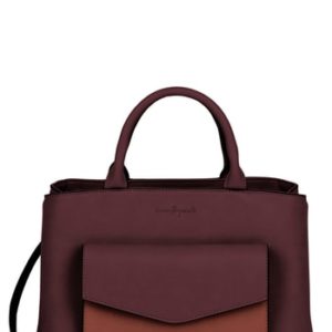 Urban Originals Transform Vegan Leather Satchel - Burgundy