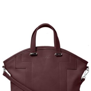 Urban Originals Your Moment Vegan Leather Satchel - Burgundy