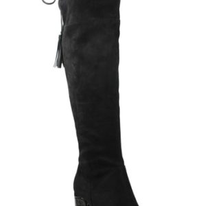 Women's J. Renee Calcari Over The Knee Boot, Size 6 B - Black