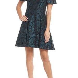 Women's Morgan & Co. Off The Shoulder Lace Dress