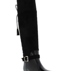 Women's Spring Step Mattie Over The Knee Waterproof Boot, Size 5.5-6US / 36EU - Black