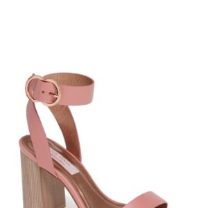 Women's Ted Baker London Vallama Block Heel Sandal, Size 7 M - Pink