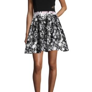 Women's Xscape Print Skirt Party Dress