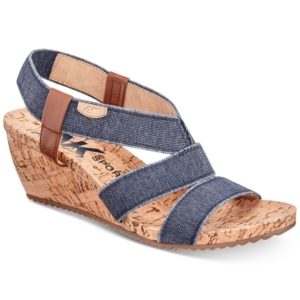 Anne Klein Sport Cabrini Wedge Sandals