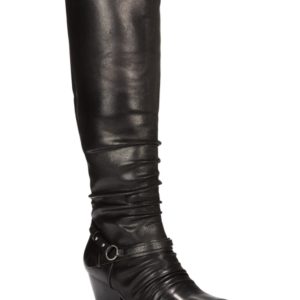 Baretraps Roz Wide-Calf Block-Heel Boots, Created for Macy's Women's Shoes