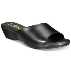 Callisto Cairo Slide Wedge Sandals, Created for Macy's Women's Shoes