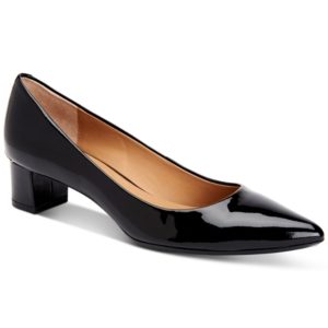 Calvin Klein Women's Genoveva Block-Heel Pumps Women's Shoes