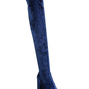 Carlos by Carlos Santana Rumor Velvet Block-Heel Over-The-Knee Boots Women's Shoes