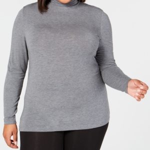 Cuddl Duds Plus Size Softwear Stretch Turtleneck