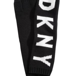 Dkny Stadium Logo Knit Armwarmers