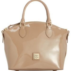 Dooney & Bourke Patent Cara Small Satchel