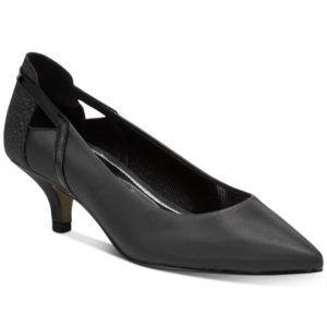 Easy Street Fancy Kitten-Heel Pumps Women's Shoes