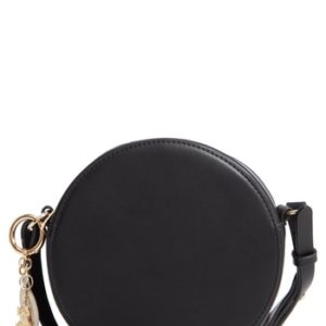 Estella Bartlett Faux Leather Round Bag - Black