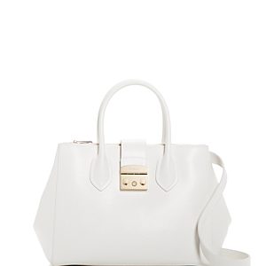 Furla Metropolis Medium Convertible Leather Satchel