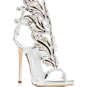 Giuseppe Zanotti Women's Coline Cruel Patent Leather Wing Embellished High-Heel Sandals