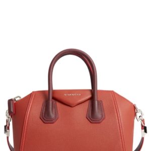 Givenchy Small Antigona Leather Satchel - Brown