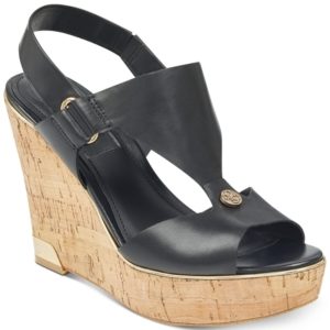 Guess Women's Hulda Platform Wedge Sandals Women's Shoes