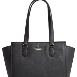 Kate Spade New York Jackson Street - Hayden Leather Satchel - Black