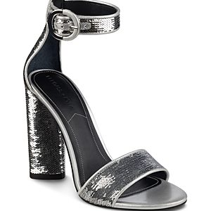 Kendall and Kylie Women's Giselle Sequined High-Heel Sandals