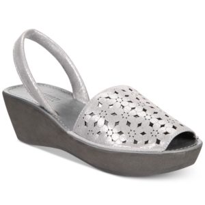 Kenneth Cole Reaction Women's Fine Glass Platform Wedge Sandals Women's Shoes