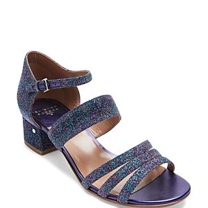 Laurence Dacade Women's Ninou Multicolor Metallic Low-Heel Sandals