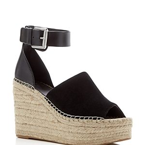 Marc Fisher Ltd. Women's Adalyn Ankle Strap Espadrille Platform Wedge Sandals