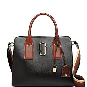 Marc Jacobs Big Shot Color Block Saffiano Leather Satchel