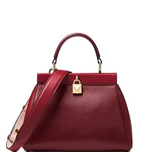 Michael Michael Kors Gramercy Frame Small Leather Satchel