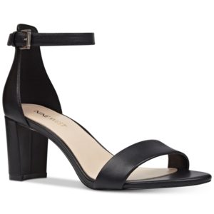 Nine West Pruce Block-Heel Sandals Women's Shoes