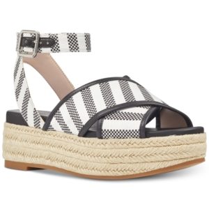 Nine West Showrunner Wedge Sandals Women's Shoes