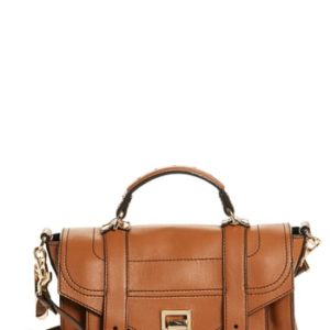 Proenza Schouler Tiny Ps1 Grainy Leather Satchel - Beige