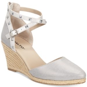 Rialto Campari Espadrille Wedge Sandals Women's Shoes