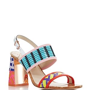 Sophia Webster Women's Celia Leather High-Heel Sandals